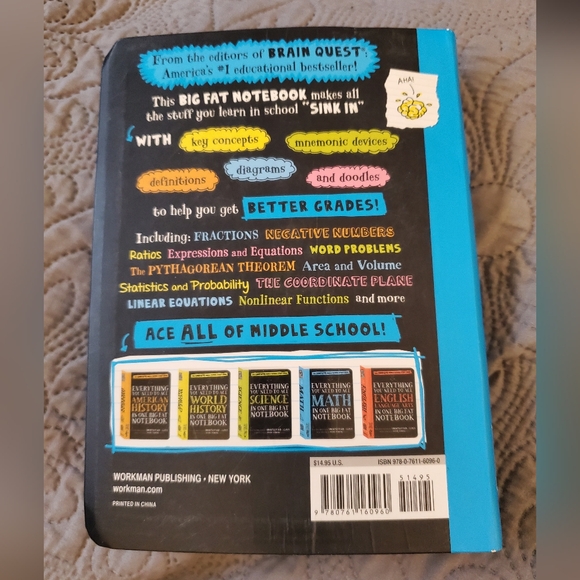 Everything you need to ace math in one big fat notebook - Picture 2 of 4